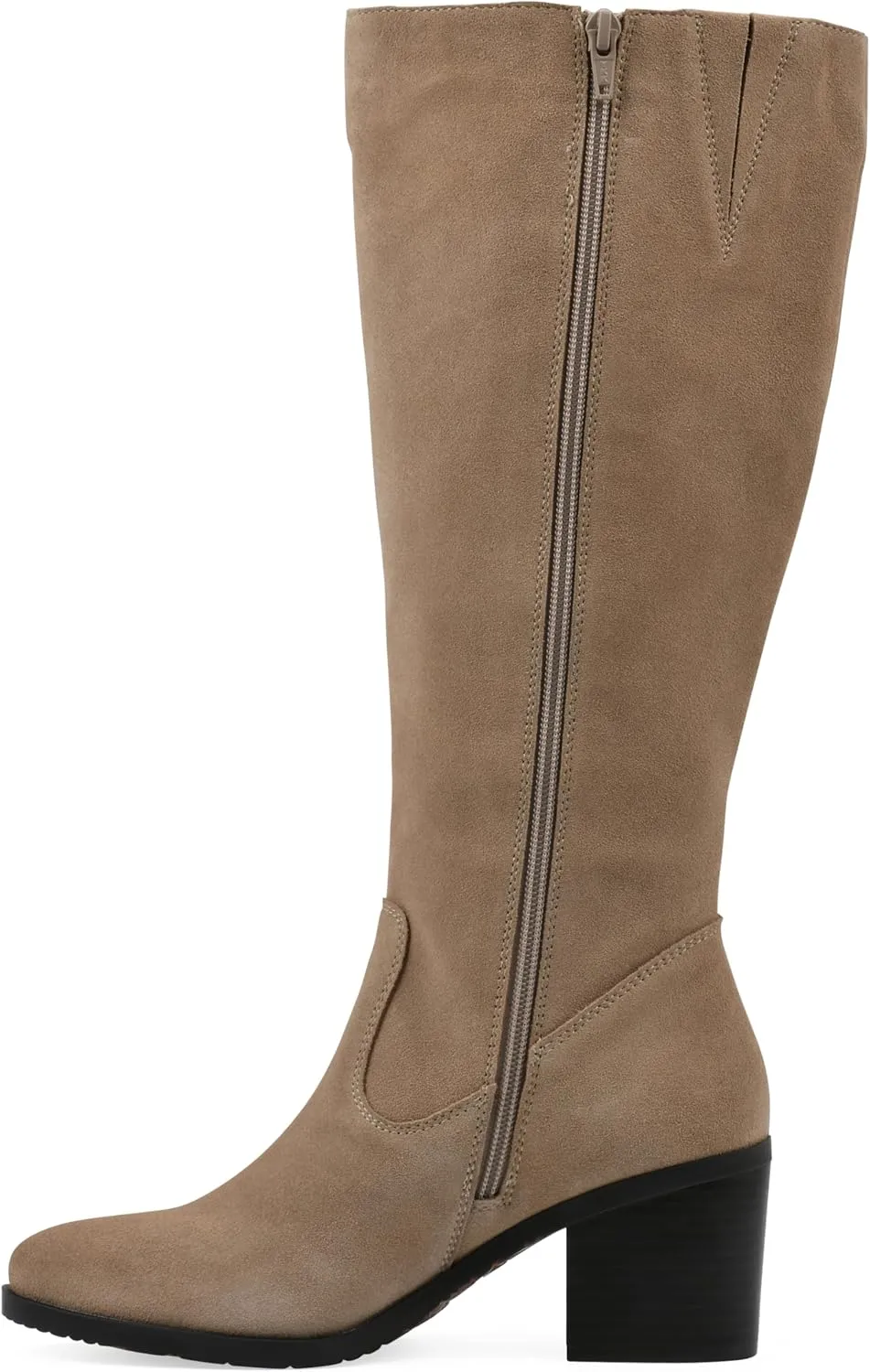 WHITE MOUNTAIN Women's Tater Block Heeled Tall Shaft Boot