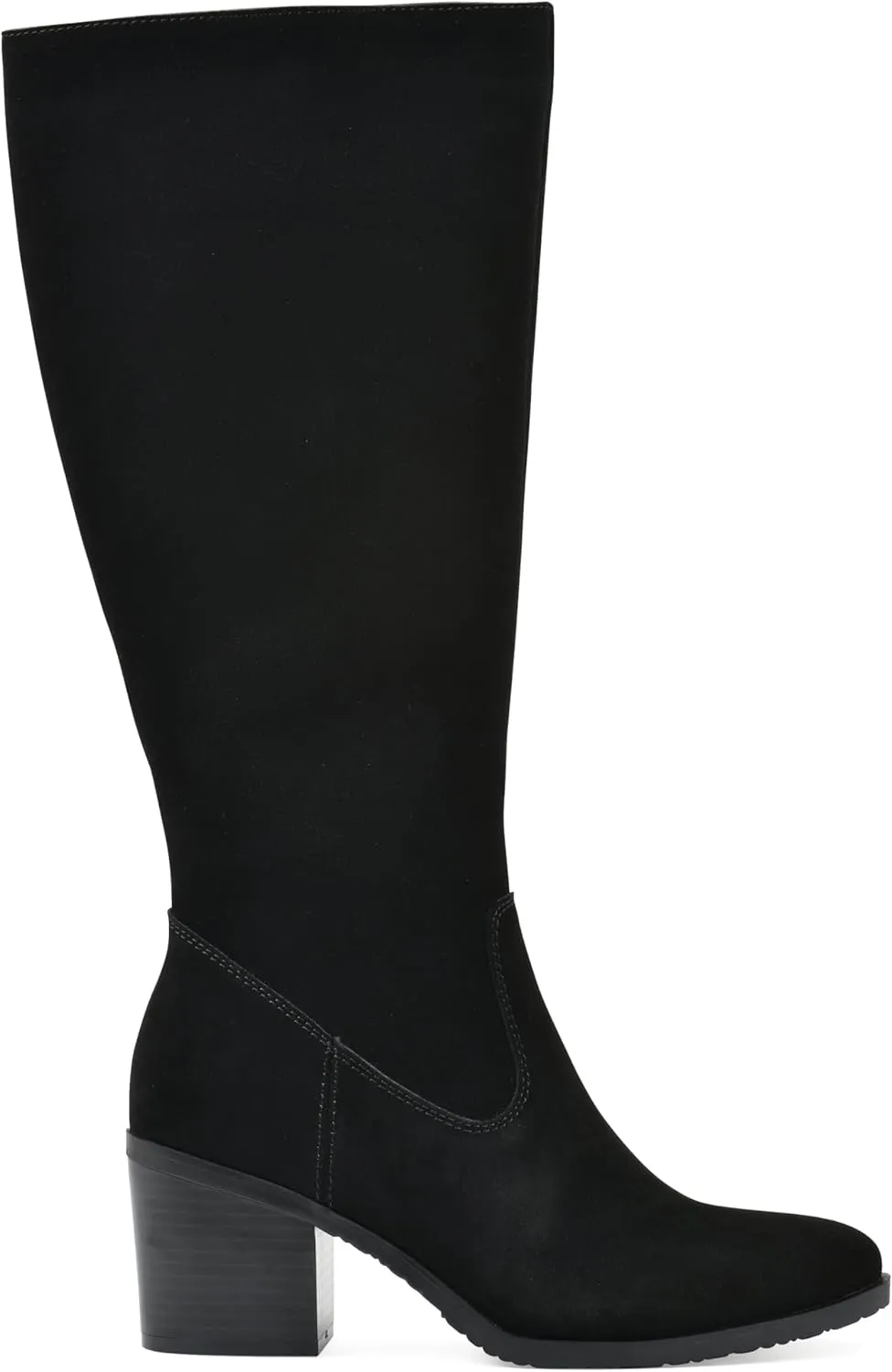 WHITE MOUNTAIN Women's Tater Block Heeled Tall Shaft Boot