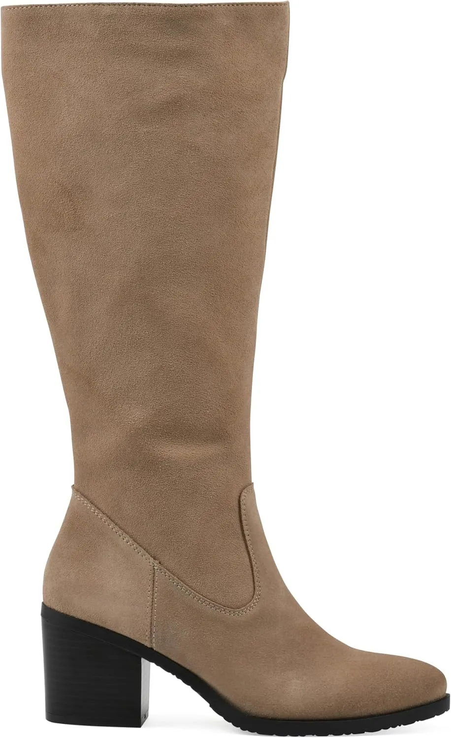 WHITE MOUNTAIN Women's Tater Block Heeled Tall Shaft Boot