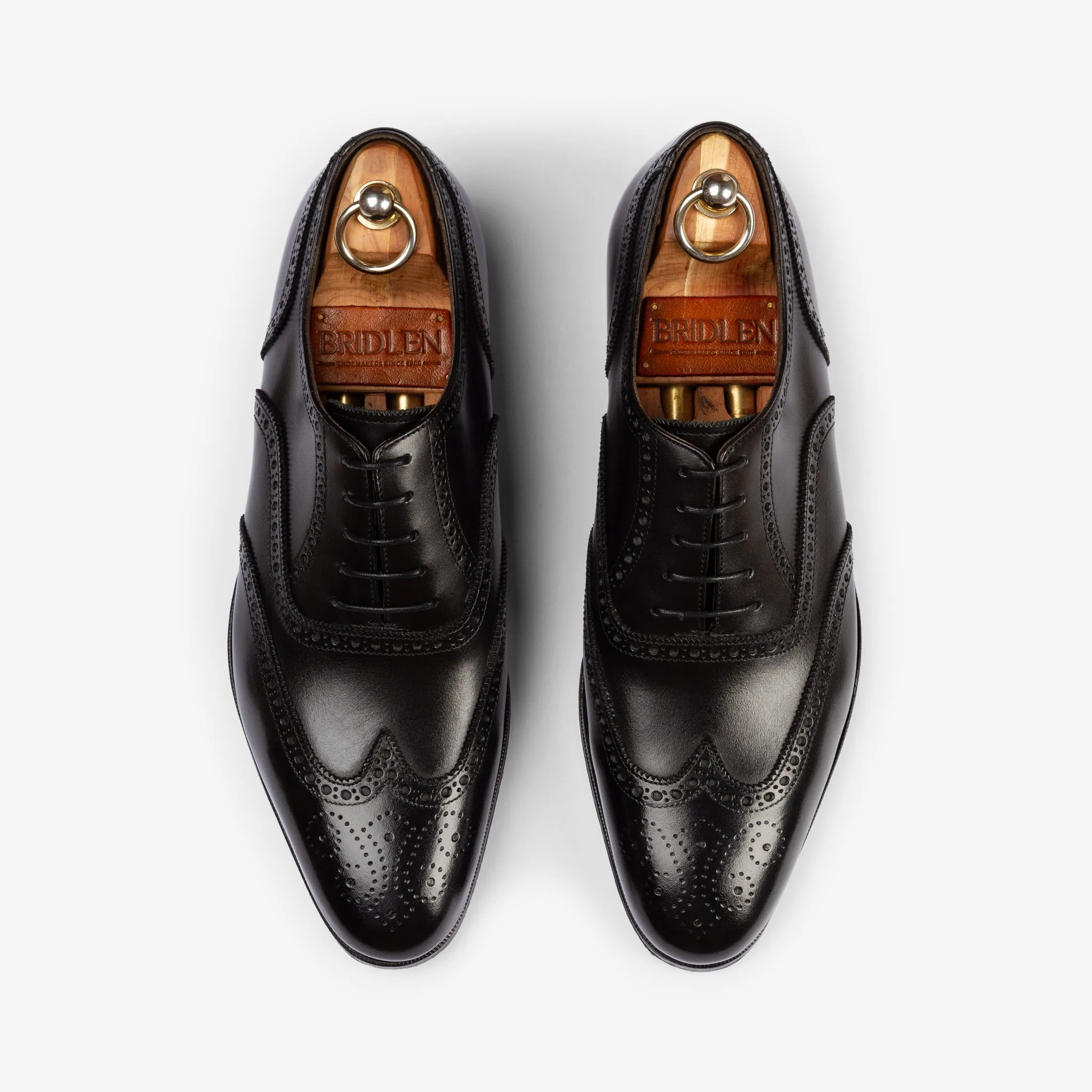 Wingtip Oxford - Black - Zip Last