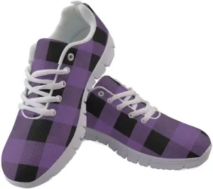 Women Running Shoes Non Slip Comfortable White Sole Lace Up Lightweight Sneaker
