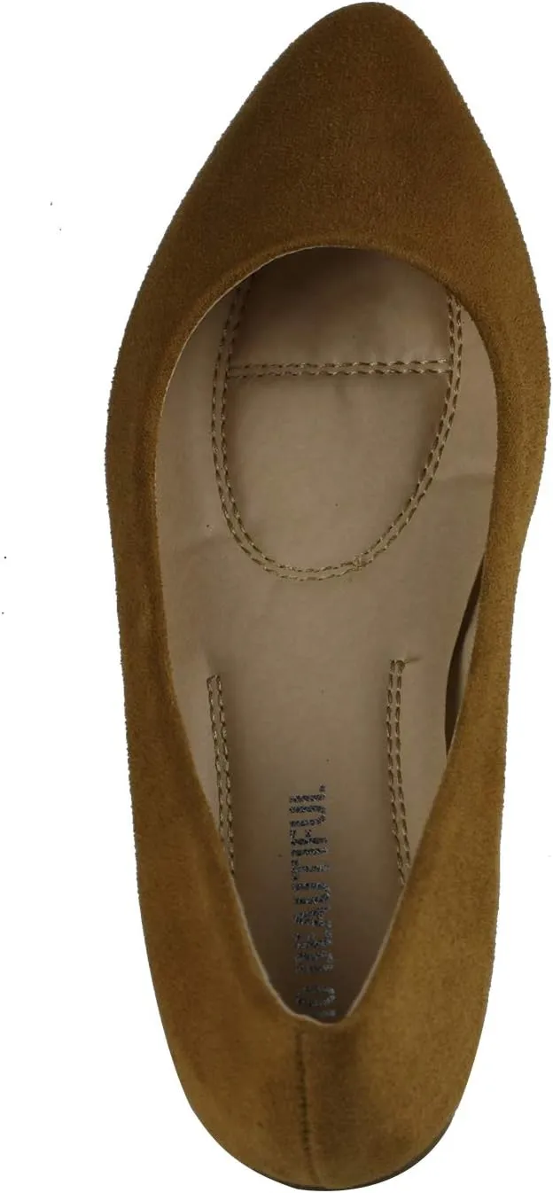 Women's Ballet Flats Pointed Toe Classic Slip On Loafer Shoes Suede/Patent Summer Wedding Shoes
