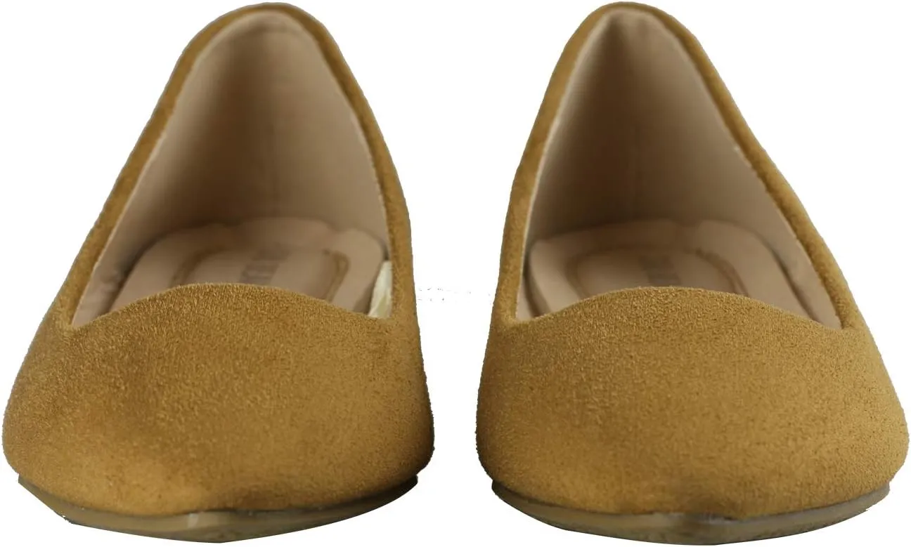 Women's Ballet Flats Pointed Toe Classic Slip On Loafer Shoes Suede/Patent Summer Wedding Shoes