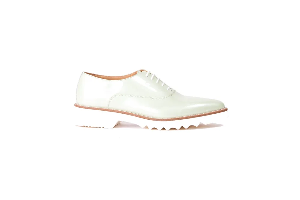 Women's Grey Patent Lace Up EX-312 (2017)