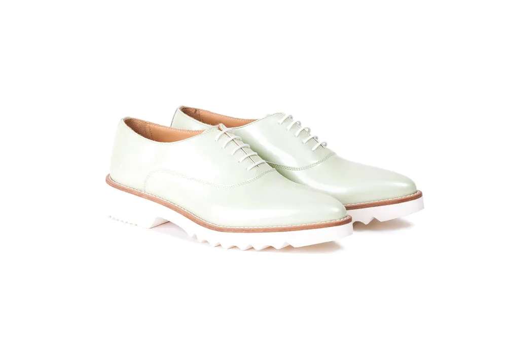 Women's Grey Patent Lace Up EX-312 (2017)
