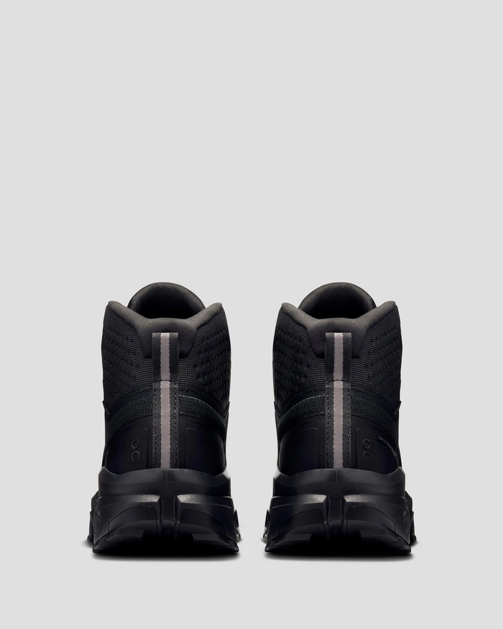 Women's On Cloudrock Waterproof Mid Hiking Boots - Black/Black