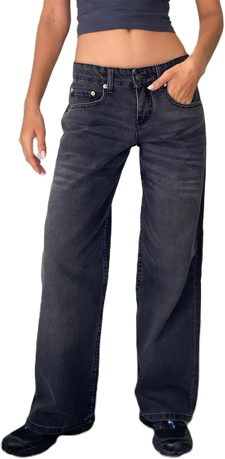 Womens Rise Stretch Boot Cut Jeans Fitting High Waisted Jeans Jeans Womans Woman's Jeans Jean