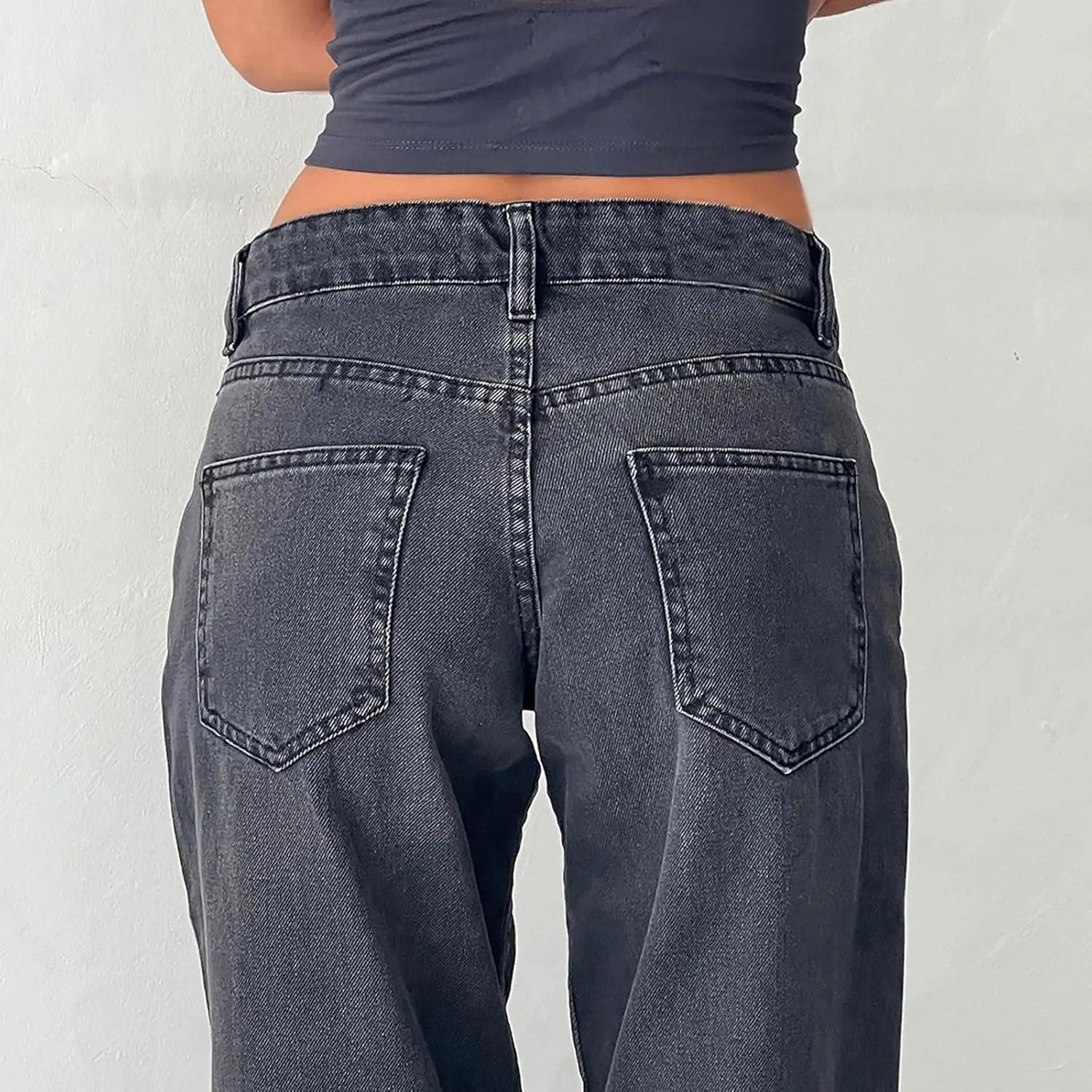 Womens Rise Stretch Boot Cut Jeans Fitting High Waisted Jeans Jeans Womans Woman's Jeans Jean