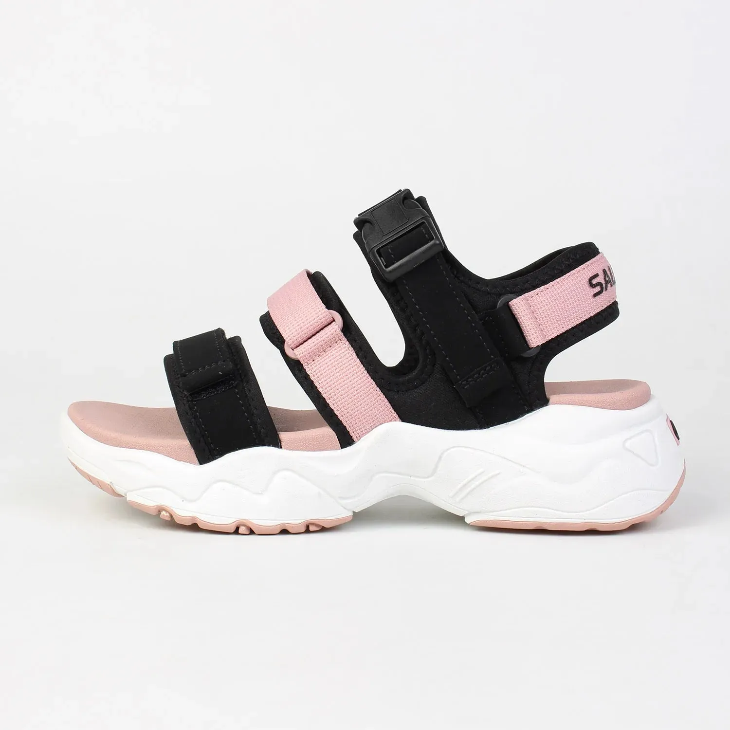 Women's Sport Sandal with Velcro and Thick Sole