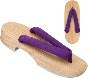 Wooden Clogs Women Kamado Kochou Cosplay Shoes Geta Slippers Japanese Sandal Clog