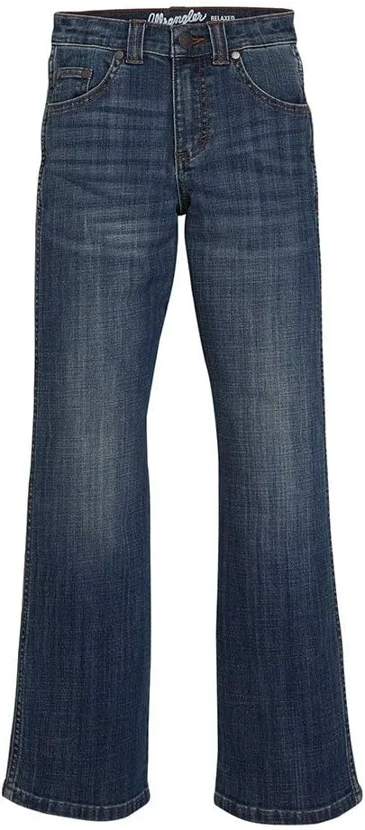 Wrangler Boys' Retro Relaxed Fit Boot Cut Jeans