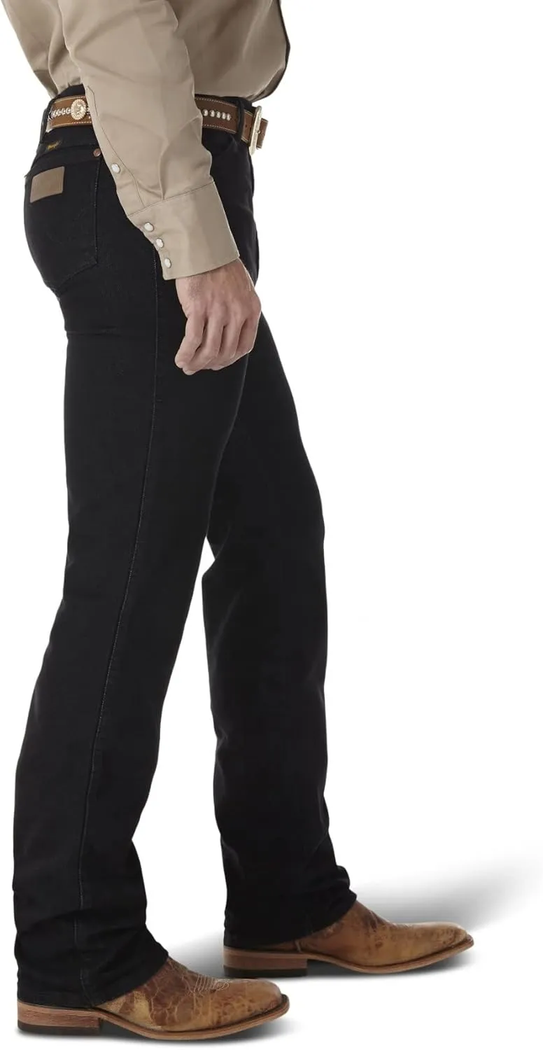 Wrangler Men's Cowboy Cut Stretch Slim Fit Boot Cut Jean