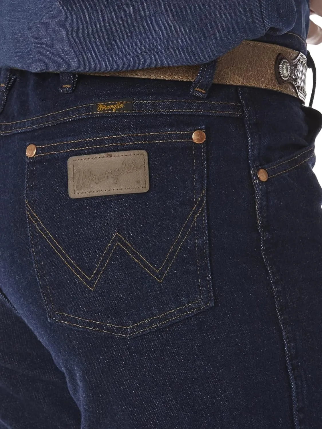 Wrangler Men's Cowboy Cut Stretch Slim Fit Boot Cut Jean