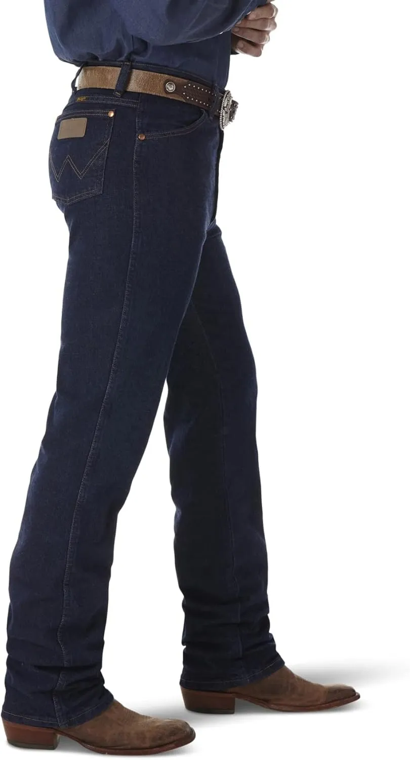 Wrangler Men's Cowboy Cut Stretch Slim Fit Boot Cut Jean