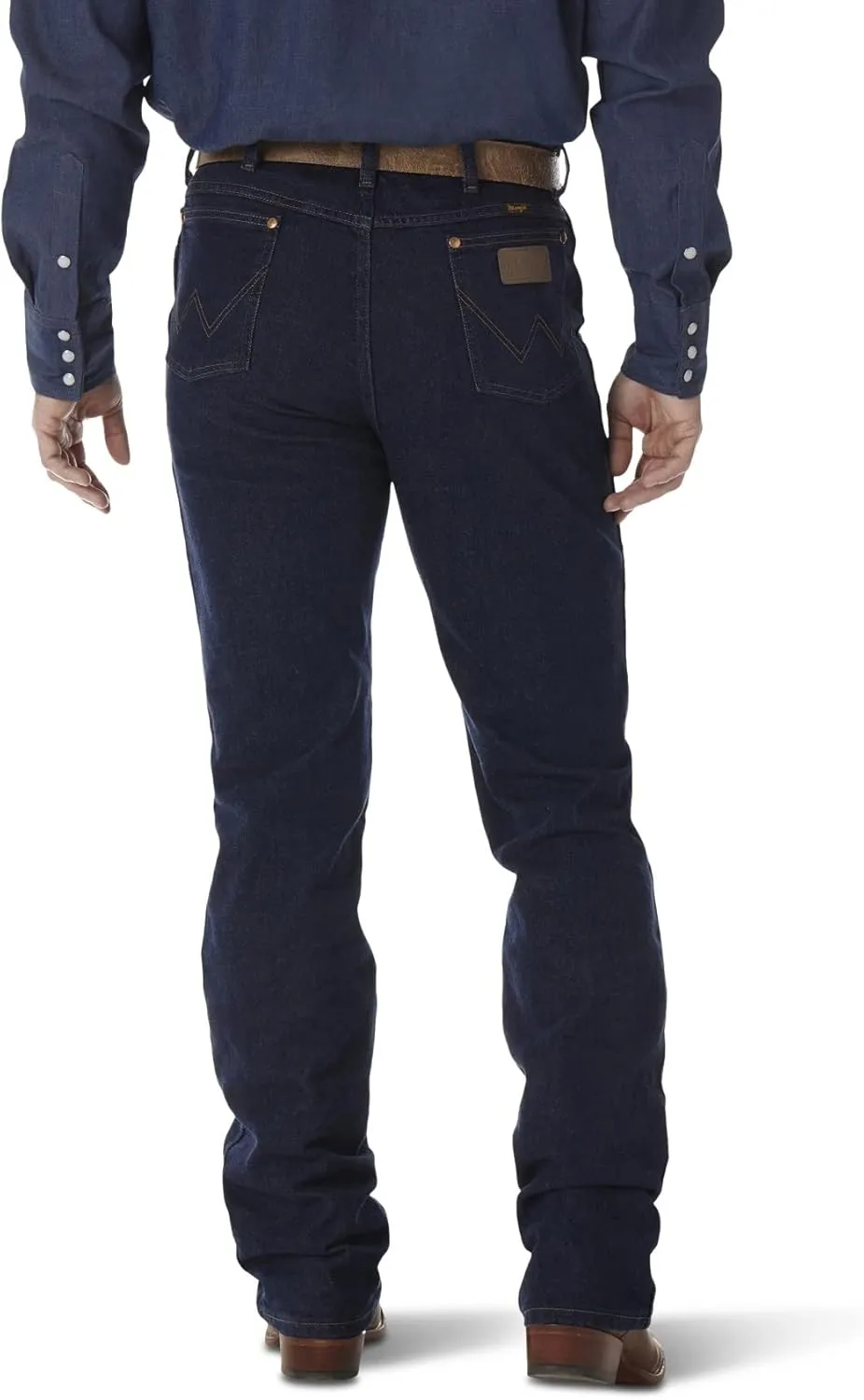 Wrangler Men's Cowboy Cut Stretch Slim Fit Boot Cut Jean