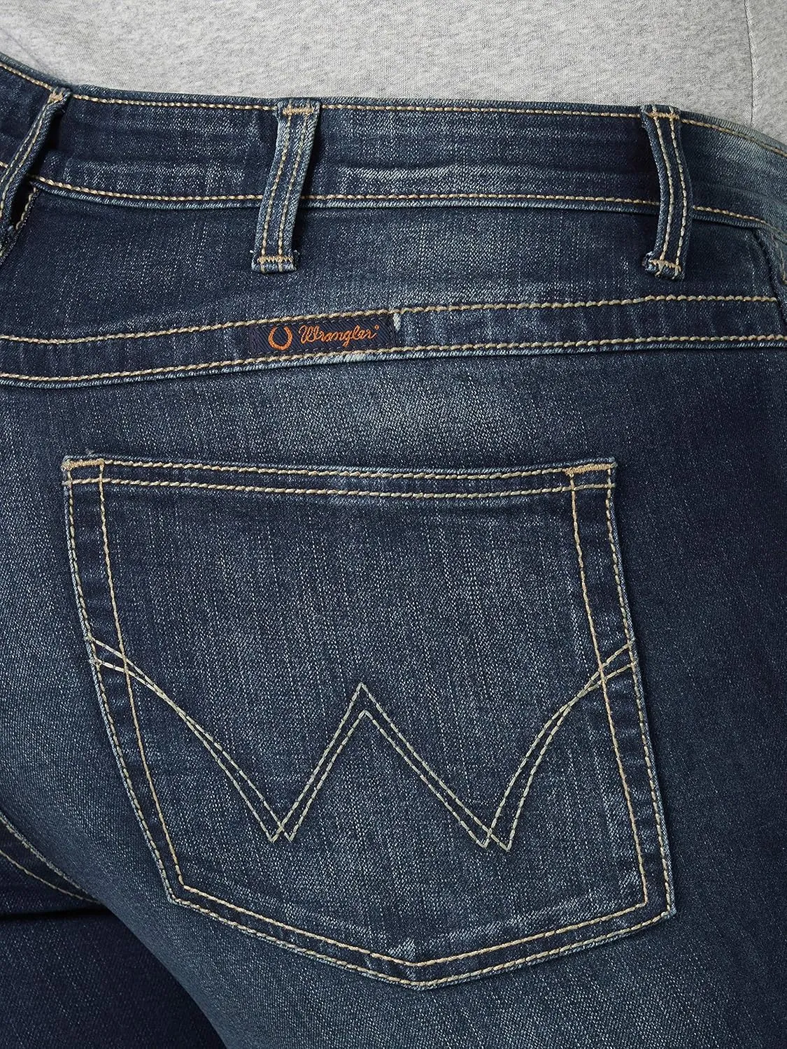 Wrangler Women's Q-Baby Mid Rise Boot Cut Ultimate Riding Jean