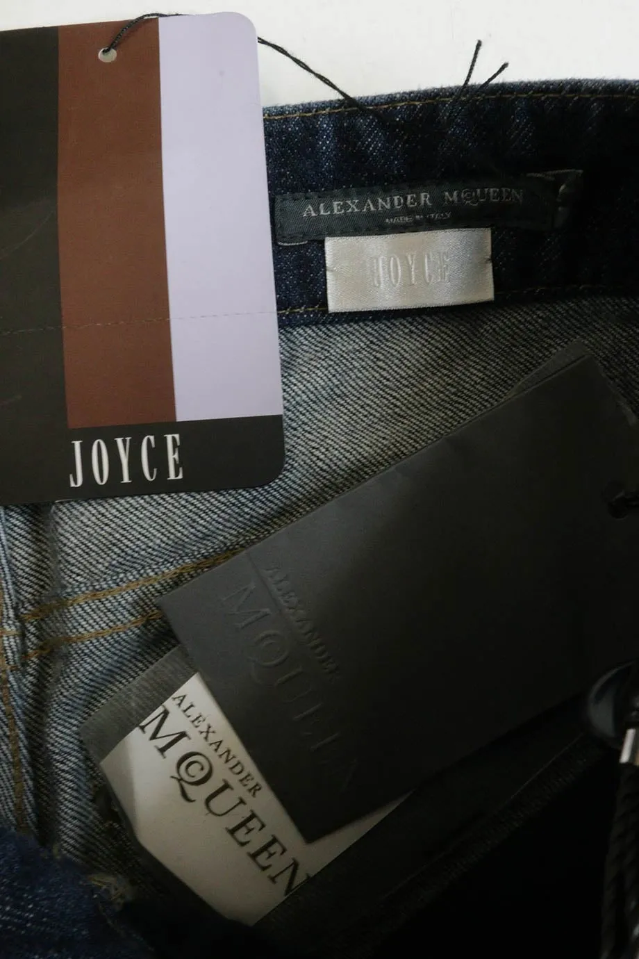 [WW23282] Alexander McQueen | Denim Pants